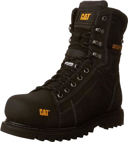 SZ 10.5 Caterpillar Footwear Men's Control 8" Wp Tx CT CSA Safety Boot