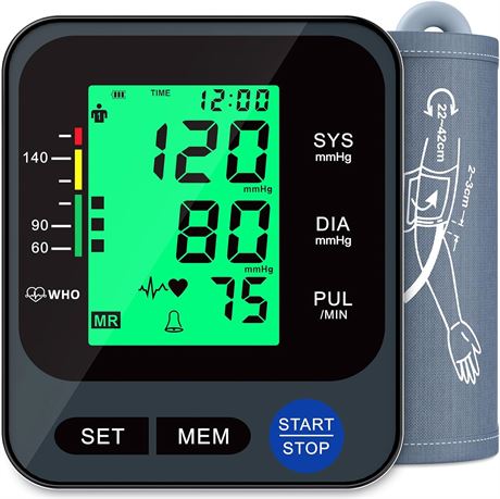 Blood Pressure Monitor for Home Use, Automatic Blood Pressure Machine