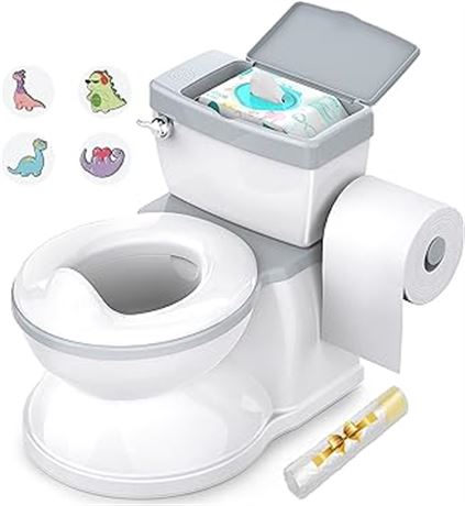 Baby Potty Training Toilet with Realistic Flushing Sound