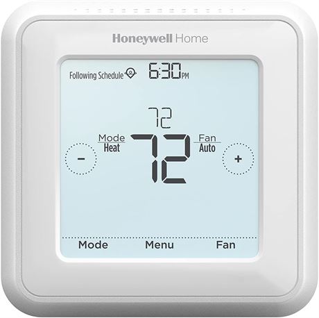Honeywell T5 Touchscreen Thermostat White