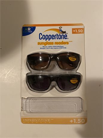 Coppertone Sunglass Readers