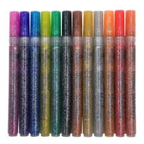10-Pack 3.0 mm Water Based Markers Custom Glitter Marker Glitter Marker Pens