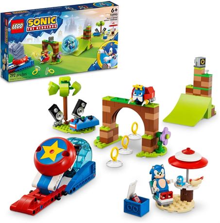 LEGO Sonic The Hedgehog Sonic’s Speed Sphere Challenge 76990 Building Toy Set