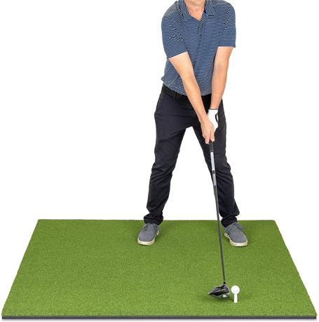 GoSports Golf Hitting Mat Artificial Turf Mat for Indoor/Outdoor Practice