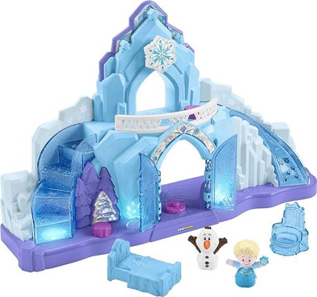 Fisher-Price Disney Frozen Toys, Little People Toddler Playset with Elsa