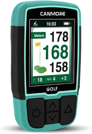 CANMORE HG200 Golf GPS - Water Resistant Full-Color Display with 41,000+