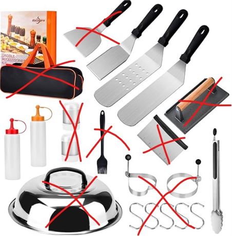 Bbcuepro Griddle Accessories Kit