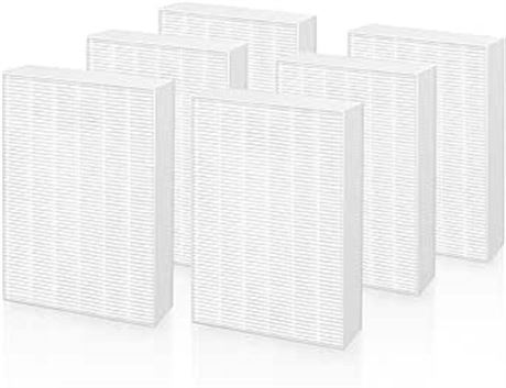 6-Pack HPA300 Replacement Filter R for Honeywell HPA300 Air Purifiers