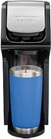 Hamilton Beach 49900C FlexBrew Single-Serve Coffee Maker Compatible with Pod