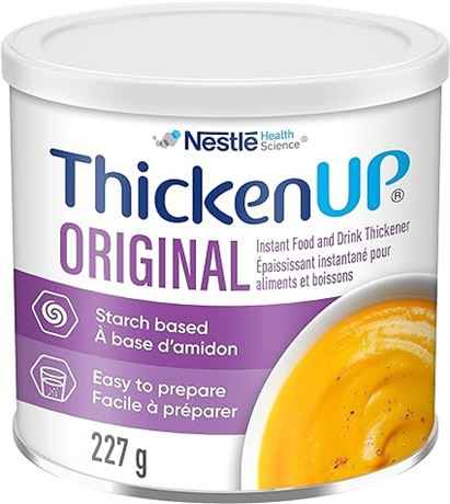 ThickenUp Original Instant Food and Drink Thickener, 227 gram