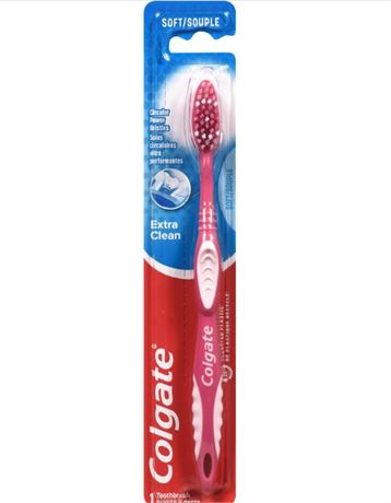 COLGATE Extra Clean Toothbrush, Soft