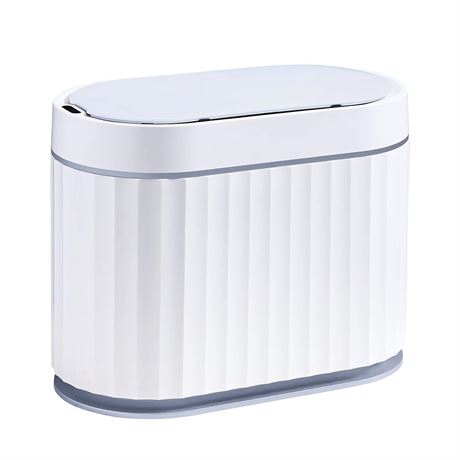 ELPHECO Mini Trash Can with Lid Small Desktop Trash Can