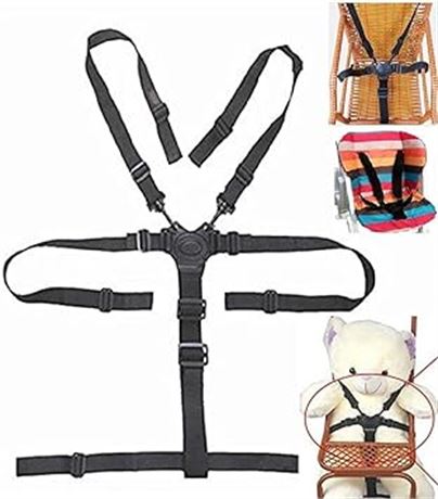 High Chair Straps, 5 Point Harness, Harness for High Chair