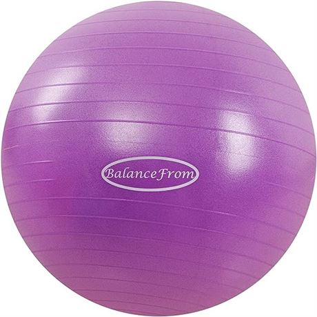 BalanceFrom Anti-Burst and Slip Resistant Exercise Ball Yoga Ball Fitness Ball