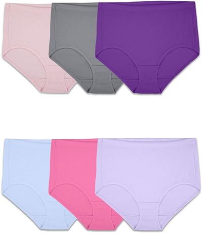 3XL - Fruit of the Loom Womens Breathable Underwear, Moisture Wicking