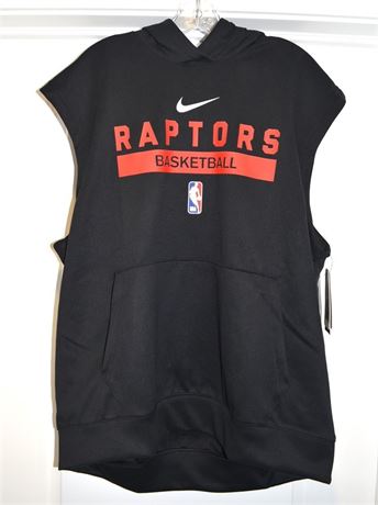 XXL Tall Nike Toronto Raptors Sleeveless Hoodie NBA
