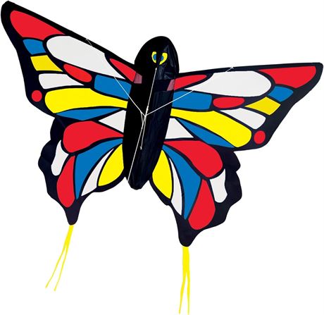 Melissa & Doug Beautiful Butterfly Single Line Shaped Kite (127 cm Wingspan)