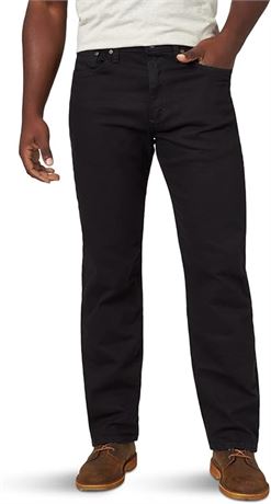 31Wx30L Wrangler Authentics Men's Classic 5-Pocket Relaxed Fit Cotton Jean