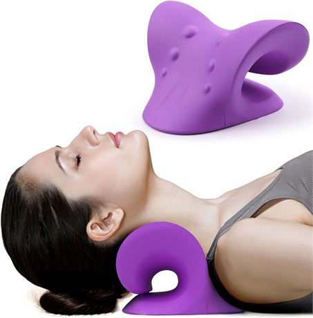 Neck Stretcher for Neck Pain Relief, Neck and Shoulder Relaxer Cervical Neck