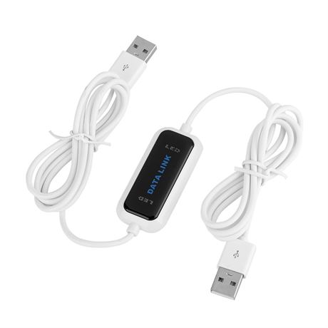 USB 2.0 Laptop Data Link File Transfer Cable