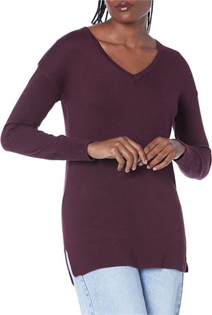LRG - Essentials Women's Lightweight V-Neck Tunic Sweater