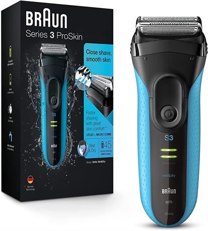 BRAUN Series 3 3040 Wet and Dry Shaver