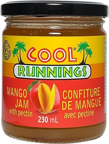 Cool Runnings Mango Jam, 230 milliliters