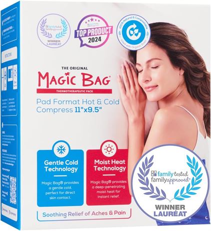 11"x9.5" Magic Bag Practical Magic Bag Heating Compress, Hot/Cold Therapy