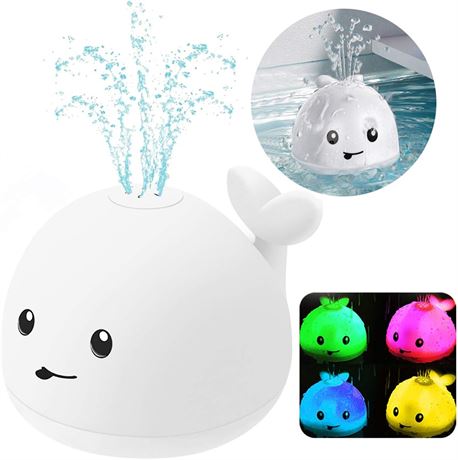 Bath Toys, Bath Toys for Toddlers Water Spray Toys for Kids, Baby Toys Whale