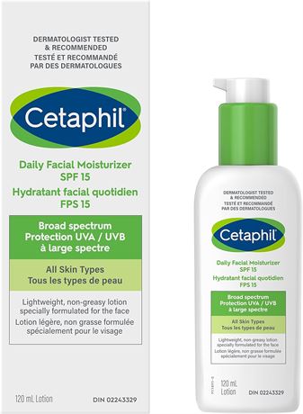 Cetaphil Daily Facial Moisturizer SPF 15, 120ml