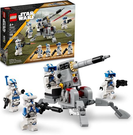 LEGO Star Wars 501st Clone Troopers Battle Pack 75345 Toy Set