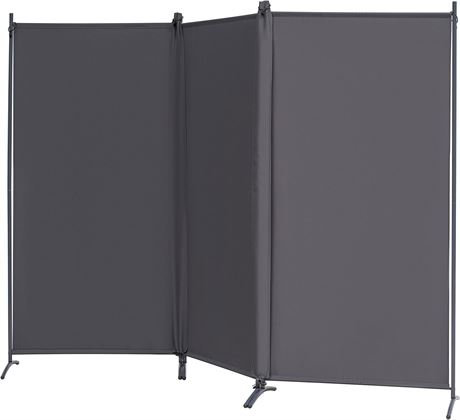 VEPRIMIN 3 Panel Room Divider, 6 Ft Tall Privacy Screens and Room Dividers