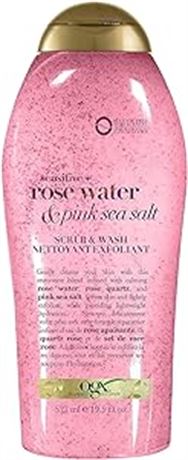 577ml OGX Pink Sea Salt & Rosewater Gentle Soothing Body Scrub