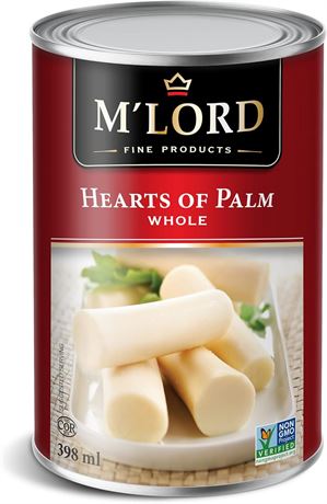M'Lord Hearts of Palm, 398 ml (Pack of 1)