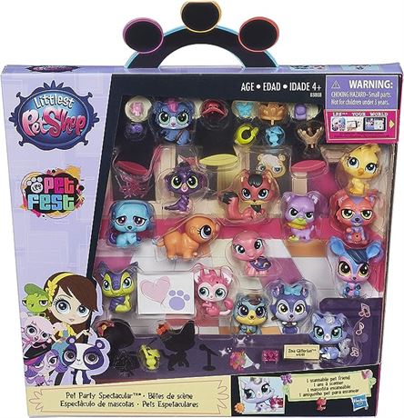 Littlest Pet Shop Party Spectacular Collector Pack Toy, Includes 15 Pets, Ages 4