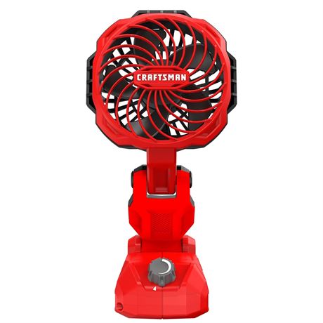 CRAFTSMAN 20V MAX Compact Personal Fan, Tool Only (CMCE010B)