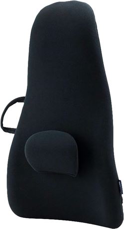 ObusForme Highback Backrest Support - Extra Tall Padded Seat Cushion and Lumbar