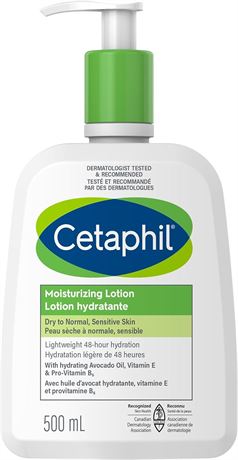 Cetaphil Moisturizing Lotion (500ml) - Hydrating Body Lotion