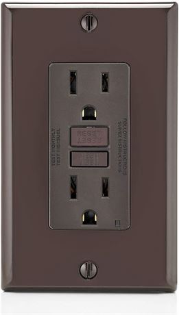 Leviton GFNT1 125V Receptacle/Outlet, 20A Power Supply, SmartLock Pro Slim