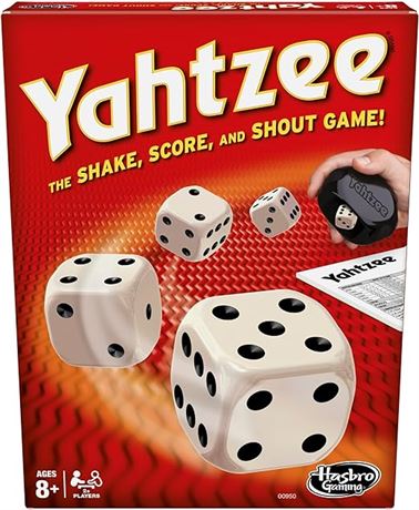 Hasbro Yahtzee Dice-rollin' Battle Game,8 years+