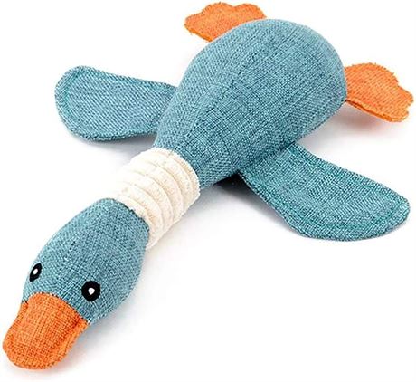 Dog Toys for Aggressive Chewers Indestructible Large Breed and Squeaky Goose