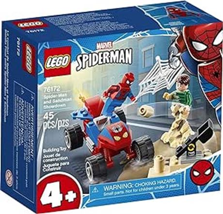 Lego Marvel Spider-Man: Spider-Man and Sandman Showdown 76172