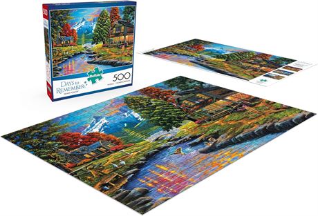 Buffalo Games 3694 Dewie Hollow Jigsaw Puzzle from The Days to Remember Collecti