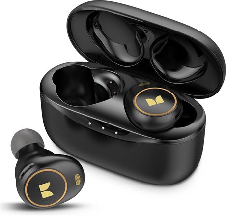 Monster Achieve 300 AirLinks Bluetooth Headphones Touch Wireless Earbuds