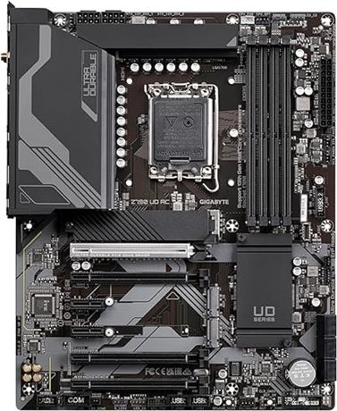 GIGABYTE Z790 UD AC Motherboard(LGA 1700/ Intel Z790/ ATX/ DDR5/ Triple M.2)