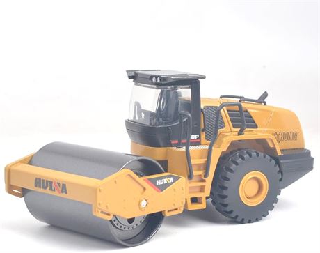 Ailejia 1/50 Scale Diecast Articulated Dump Truck Alloy Models Road Roller
