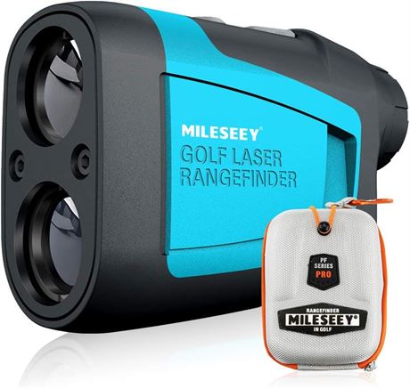 Mileseey Professional Laser Golf Rangefinder 660 Yards with Slope Compensation