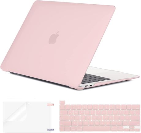 EooCoo Case for MacBook Pro 13 inch- pink
