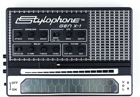 STYLOPHONE GEN X-1 Portable Analog Synthesizer: with Built-in Speaker, Keyboard