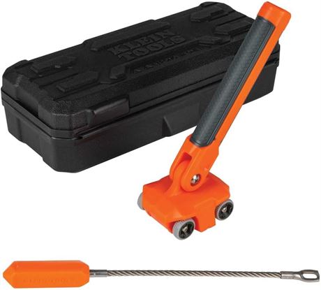 Klein Tools 50611 Magnetic Wire Puller, Fishes and Pulls Wire Cable Behind Walls